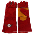 Guantes de soldadura de doble palma de cuero de trabajo de soldadura